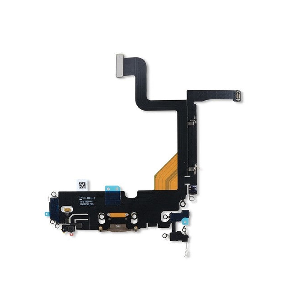 Cable flex con conector de puerto de carga para iPhone 13 Pro, dorado — imagen 2