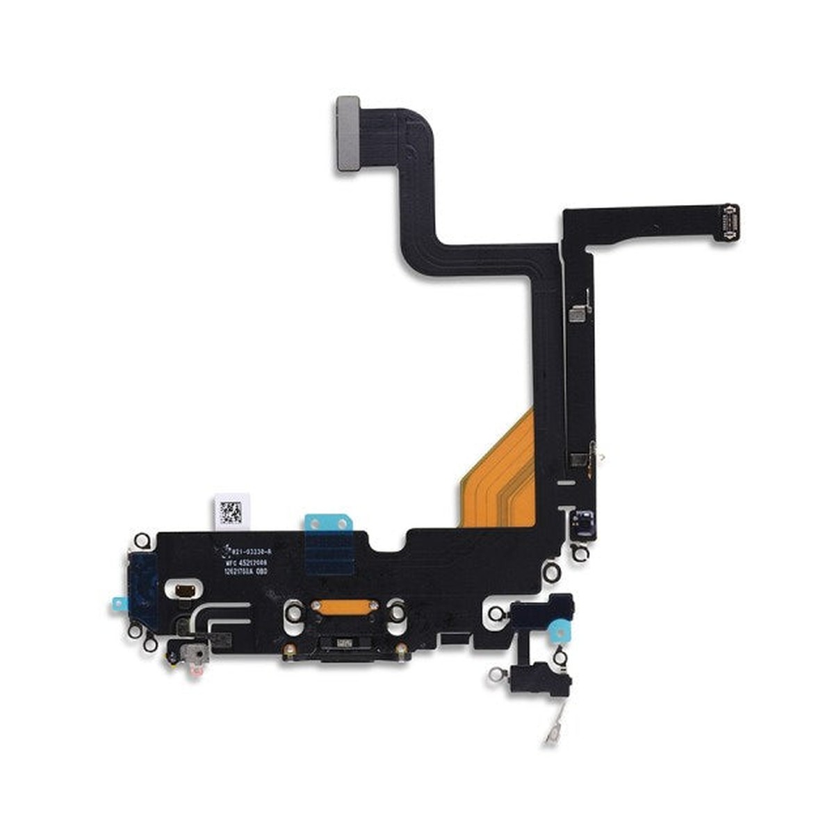 Cable flex con conector de puerto de carga para iPhone 13 Pro, grafito — imagen 2