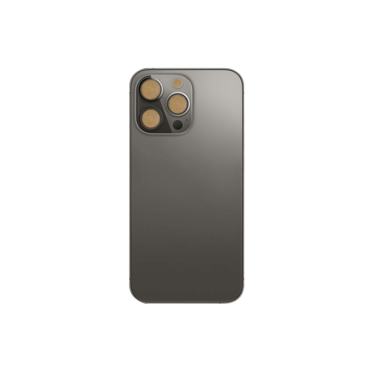 Cristal trasero con adhesivo para iPhone 13 Pro Max, grafito (orificio grande de cámara) — imagen 2