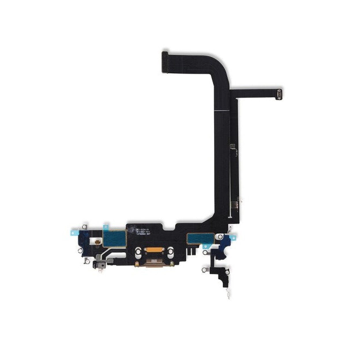 Cable flex con conector de puerto de carga para iPhone 13 Pro Max, dorado — imagen 2