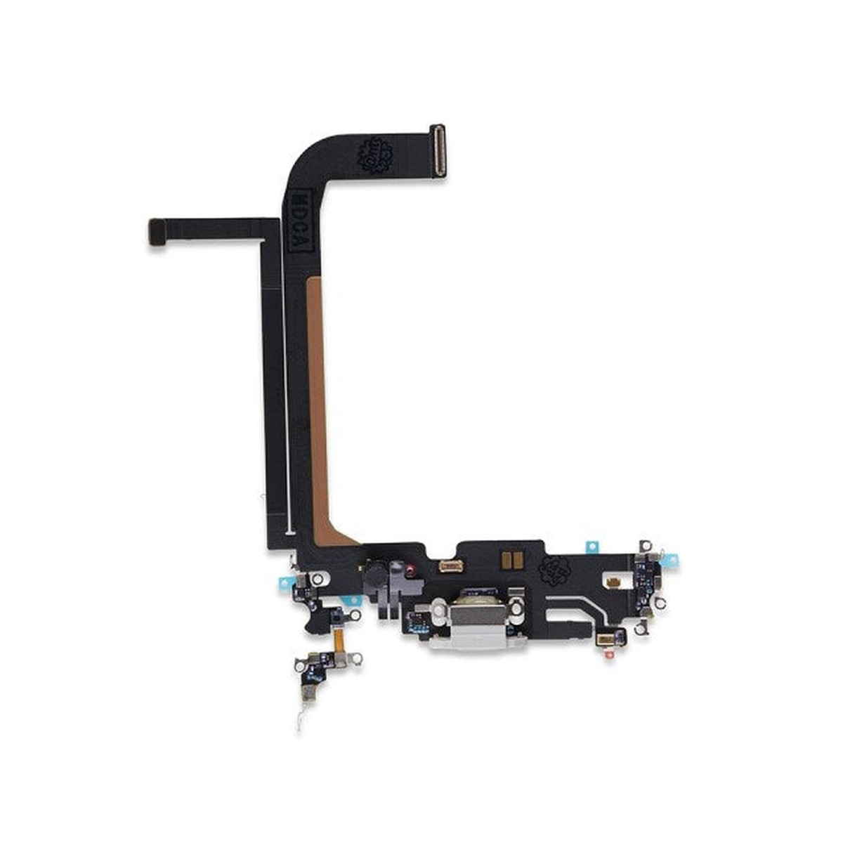 Cable flex con conector de puerto de carga para iPhone 13 Pro Max, plateado