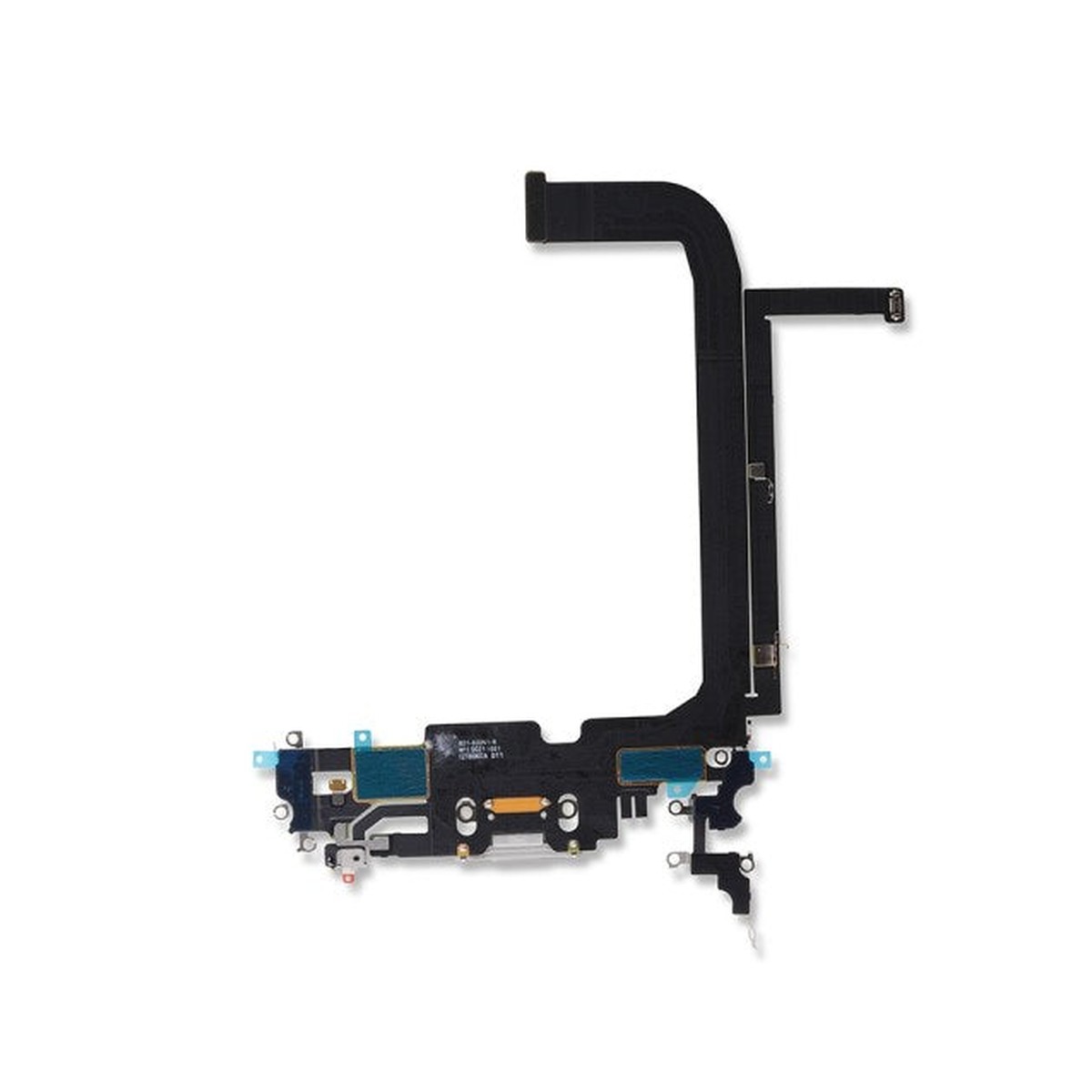 Cable flex con conector de puerto de carga para iPhone 13 Pro Max, plateado — imagen 2