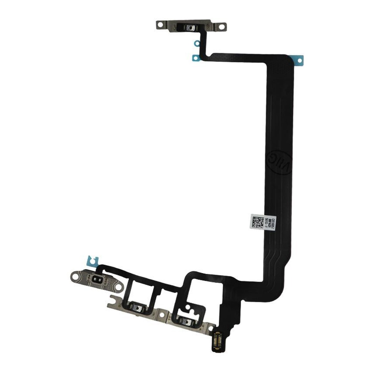 Flex de encendido y volumen con conjunto de soporte metálico para iPhone 13 Pro Max — imagen 2