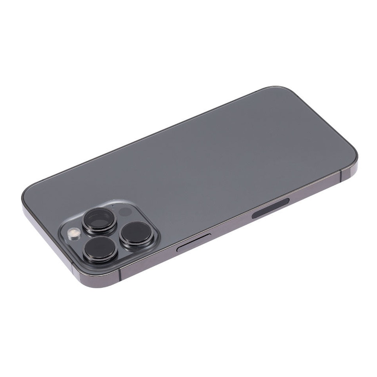 Carcasa trasera con piezas pequeñas preinstaladas para iPhone 13 Pro, grafito — imagen 2