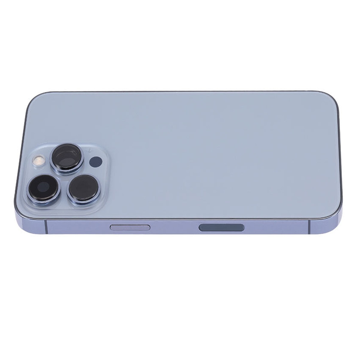 Carcasa trasera con piezas pequeñas preinstaladas para iPhone 13 Pro, azul sierra — imagen 2