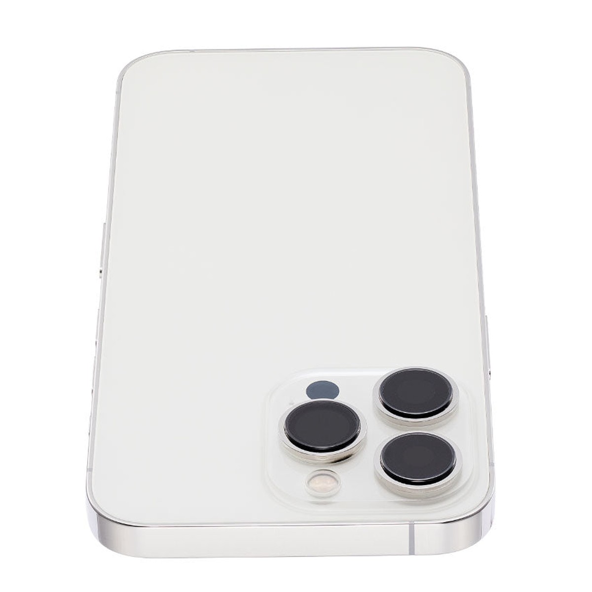 Carcasa trasera con piezas pequeñas preinstaladas para iPhone 13 Pro, plateado — imagen 2