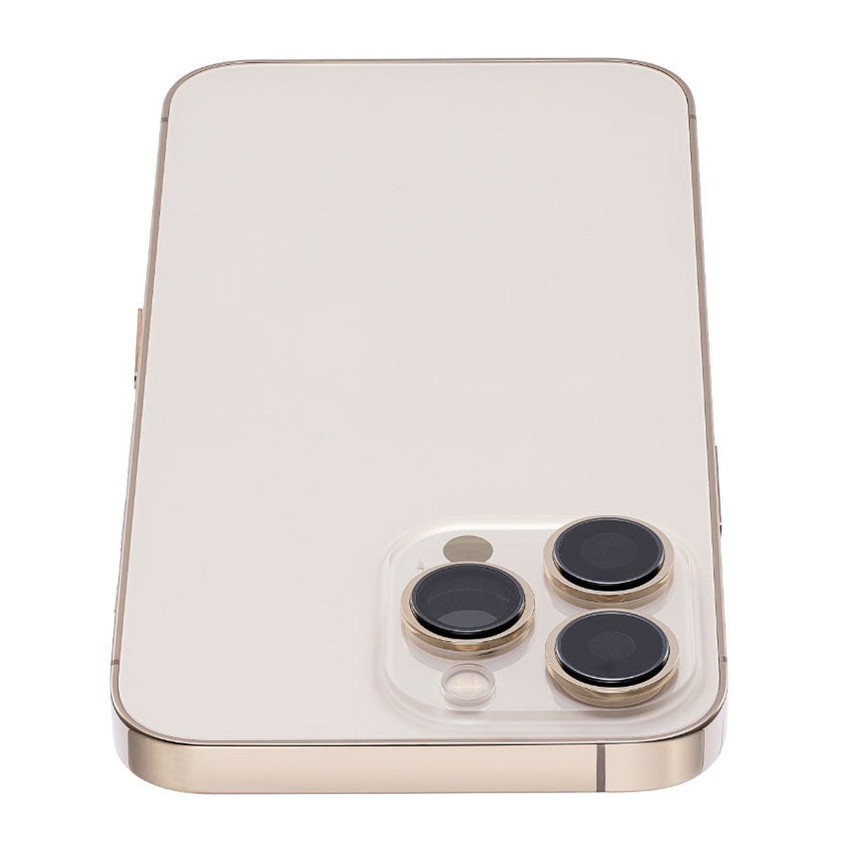 Carcasa trasera con piezas pequeñas preinstaladas para iPhone 13 Pro, dorado — imagen 2
