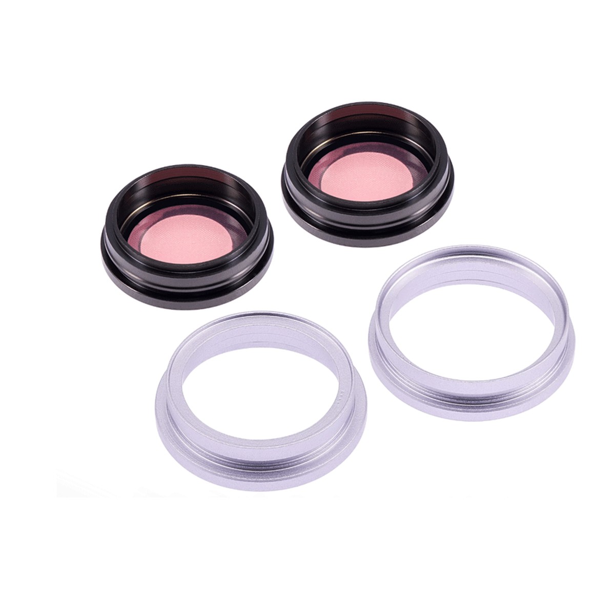 Lente de cámara trasera con soporte y bisel para iPhone 14 / 14 Plus, morado — imagen 2