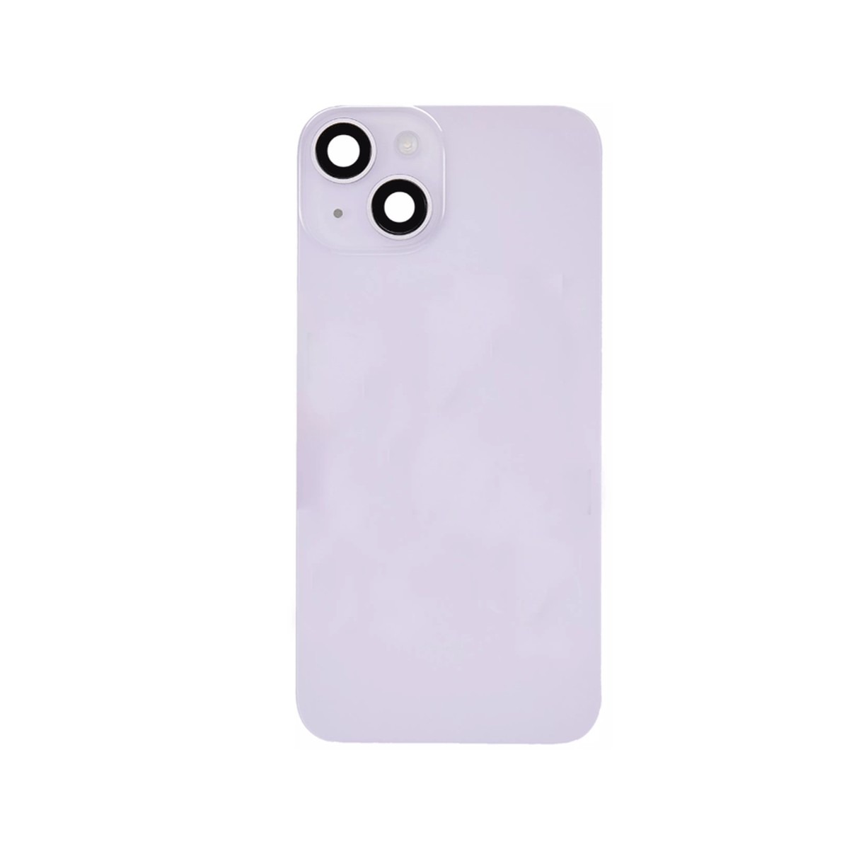 Cristal trasero con imán MagSafe / lente de cámara / bisel de cámara / placa metálica para iPhone 14, morado — imagen 2