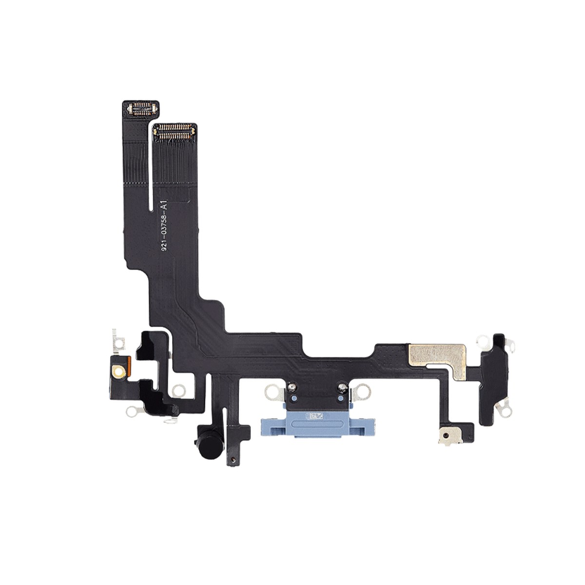 Cable flex con conector de puerto de carga para iPhone 14, azul — imagen 2