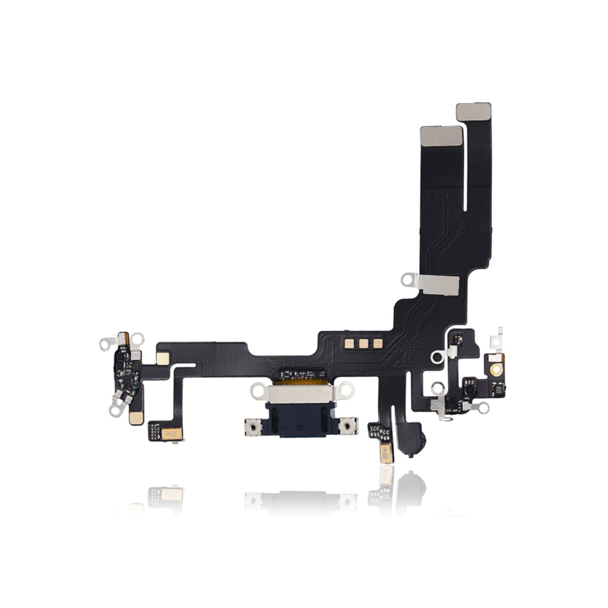 Cable flex con conector de puerto de carga para iPhone 14, medianoche