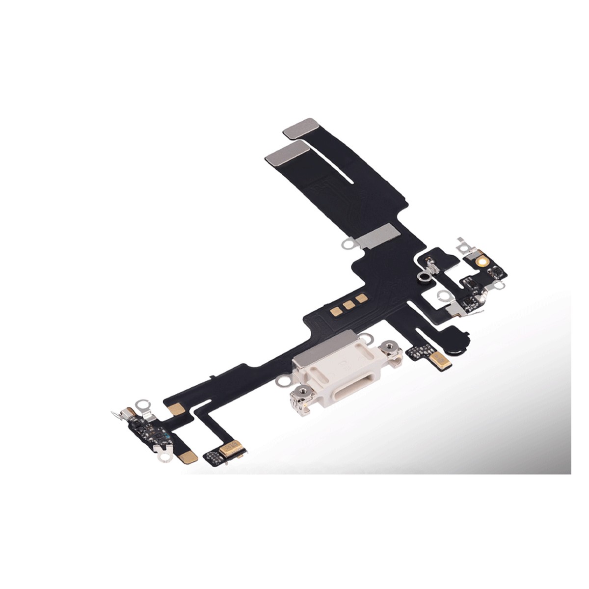 Cable flex con conector de puerto de carga para iPhone 14, luz estelar — imagen 3