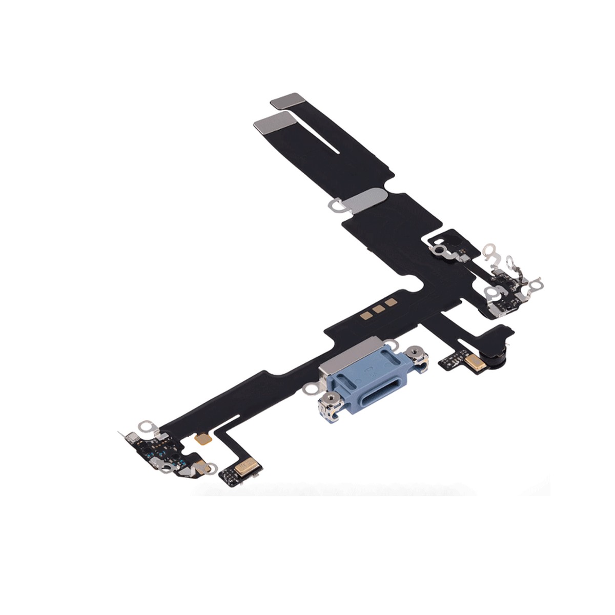 Cable flex con conector de puerto de carga para iPhone 14 Plus, azul — imagen 3