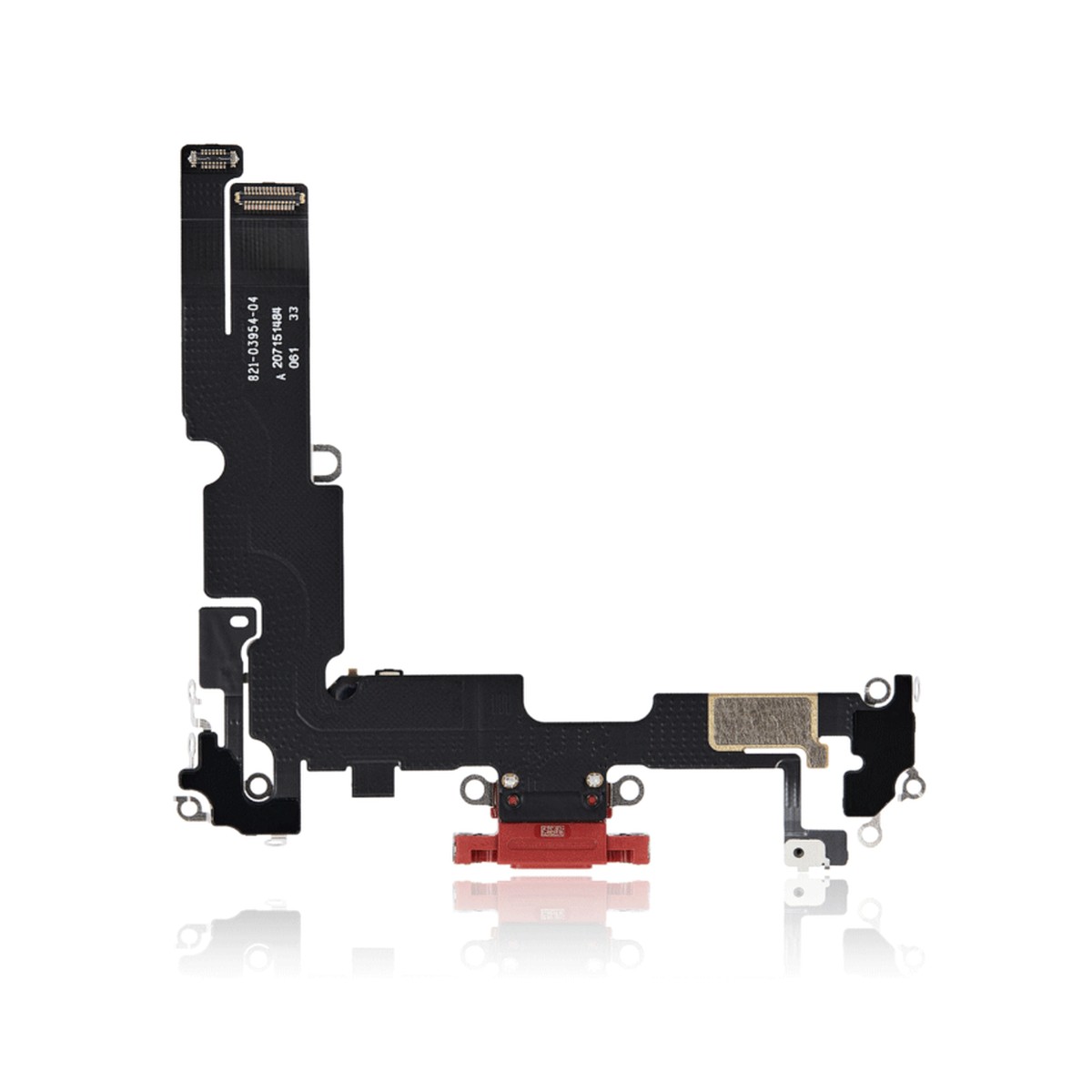 Cable flex con conector de puerto de carga para iPhone 14 Plus, rojo — imagen 2