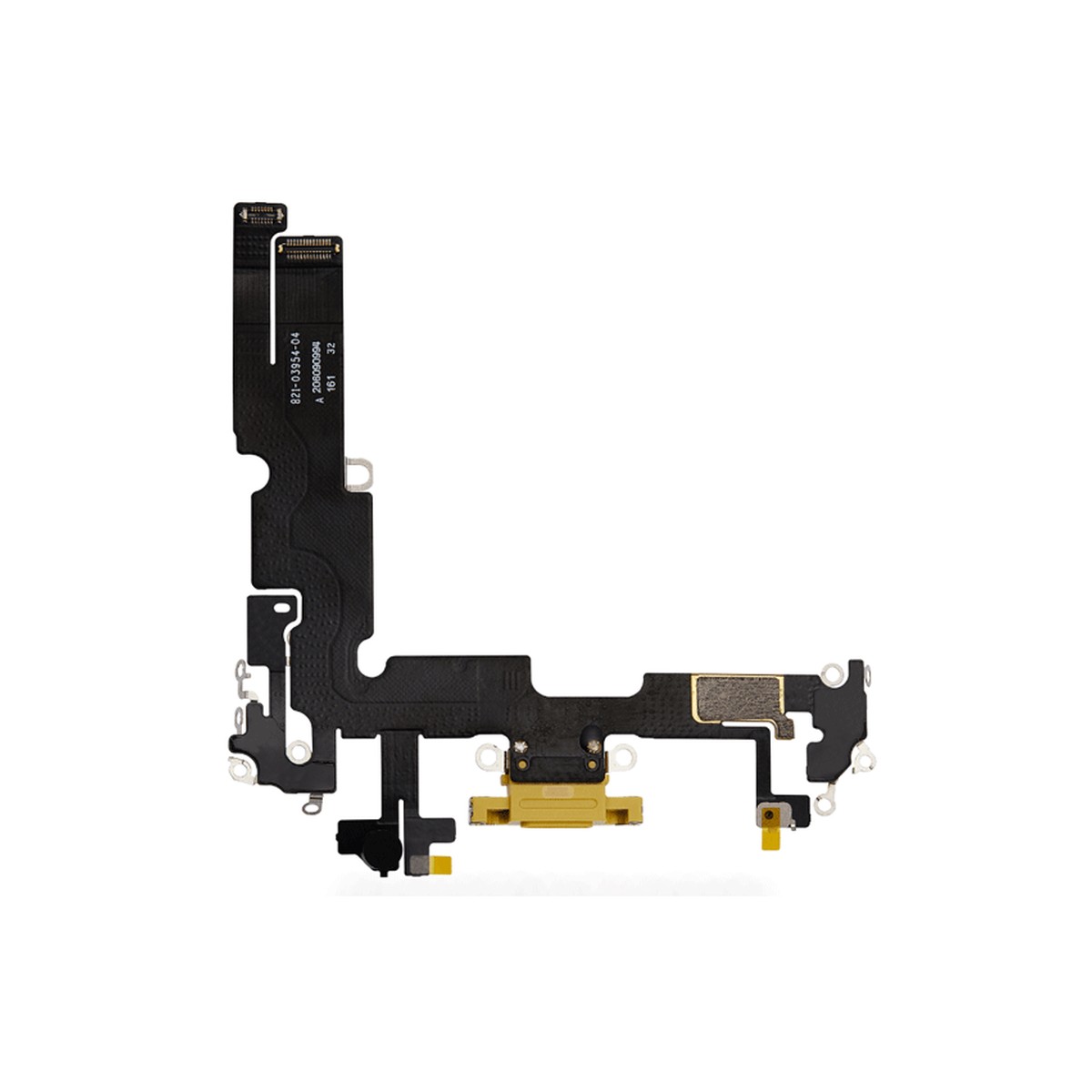 Cable flex con conector de puerto de carga para iPhone 14 Plus, amarillo — imagen 2
