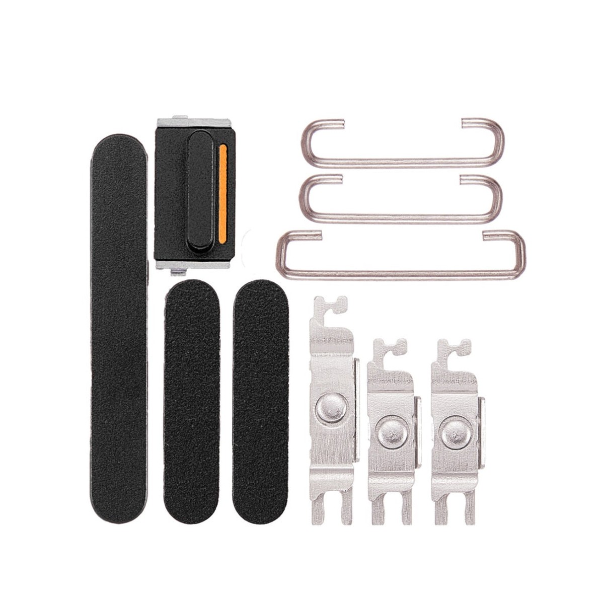 Botones rígidos para iPhone 14 Plus, negro medianoche (encendido / volumen / vibración)