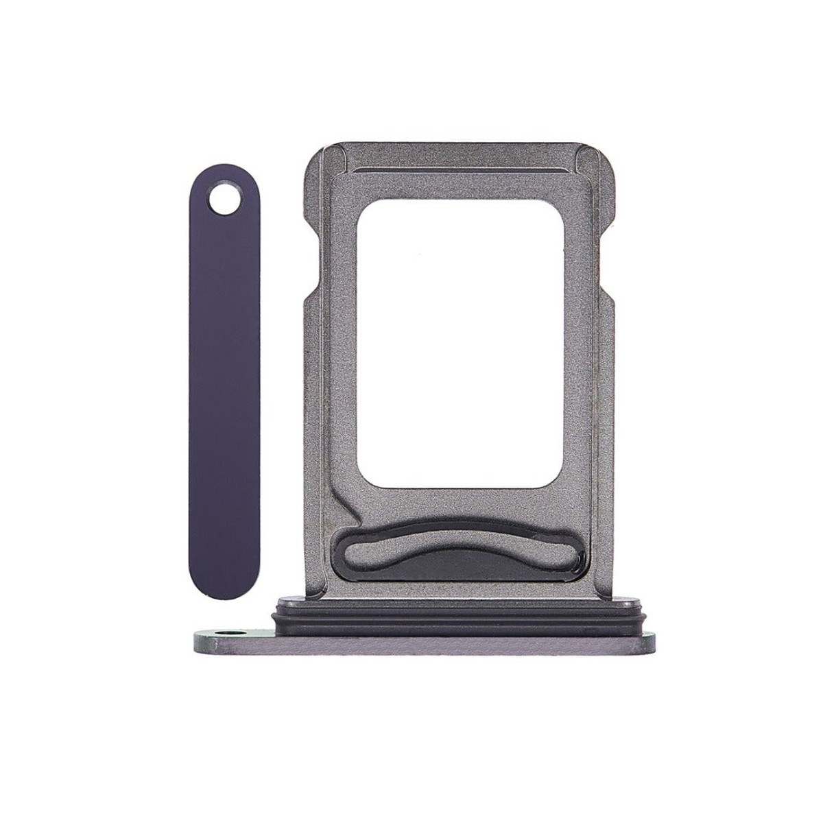 Bandeja SIM doble para iPhone 14 Pro / 14 Pro Max, morado oscuro