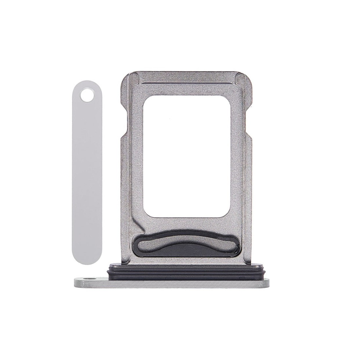 Bandeja SIM doble para iPhone 14 Pro / 14 Pro Max, plateado