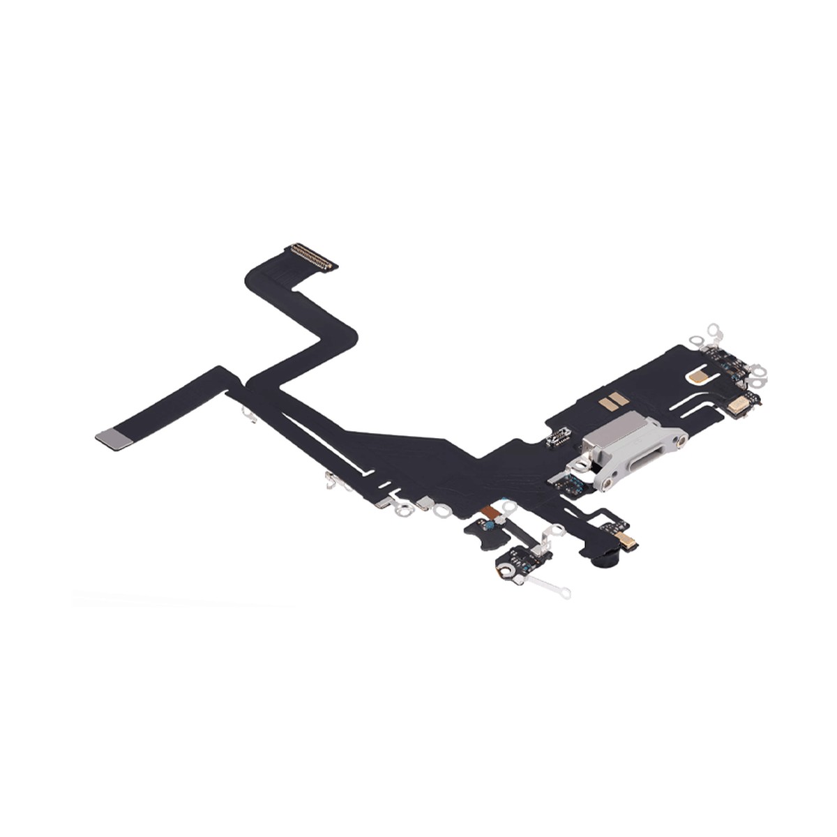 Cable flex con conector de puerto de carga para iPhone 14 Pro, plateado — imagen 3