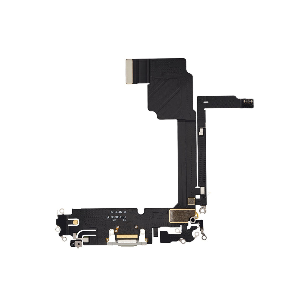 Cable flex con conector de puerto de carga para iPhone 15 Pro Max, titanio natural — imagen 2