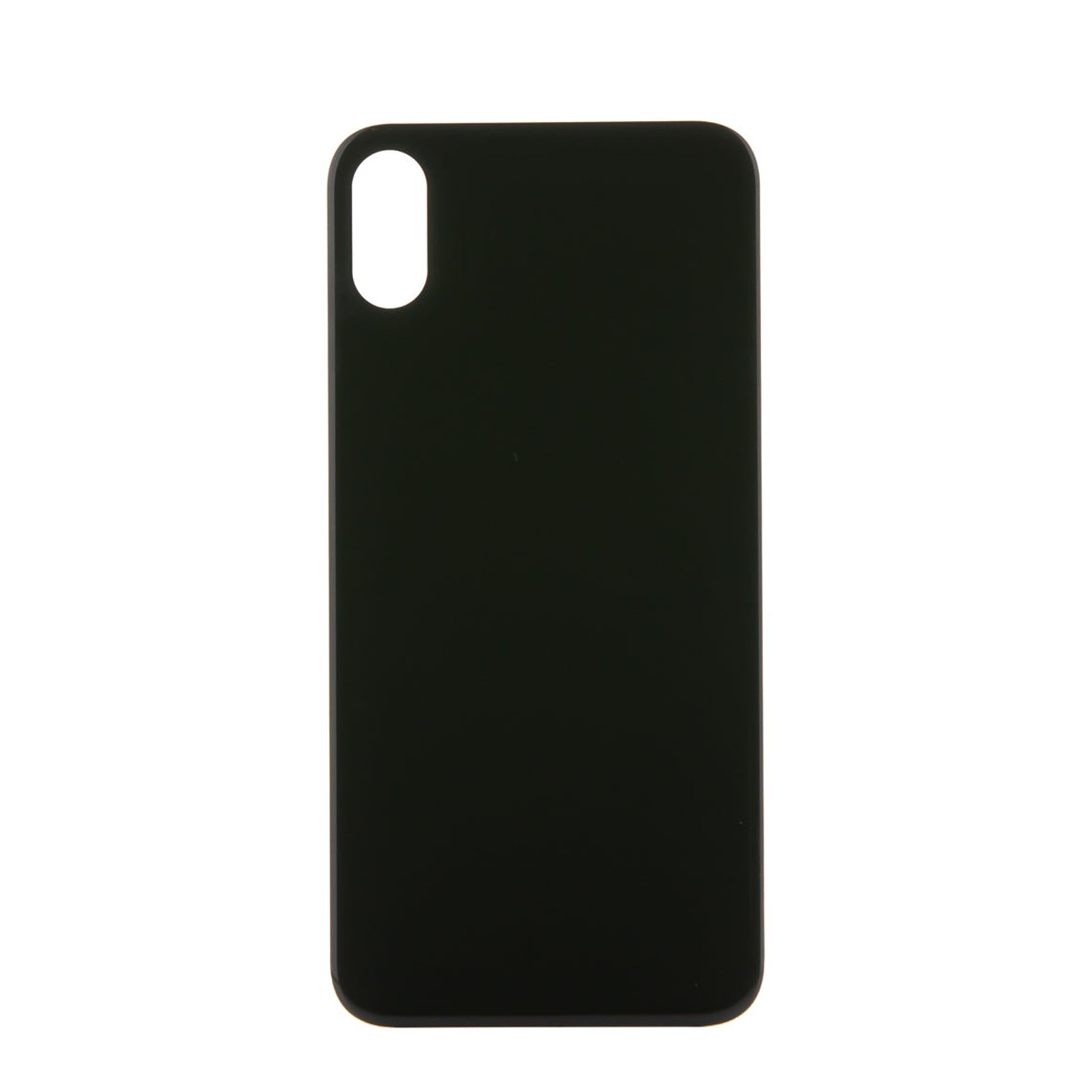 Cristal trasero para iPhone X, negro