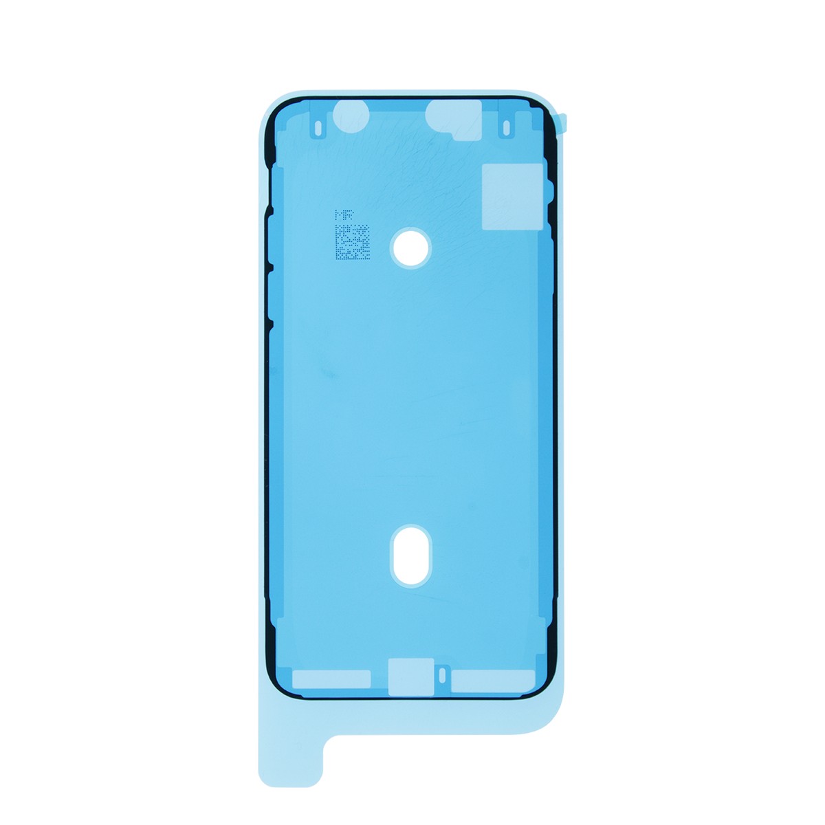Adhesivo de marco resistente al agua precortado para iPhone X, negro