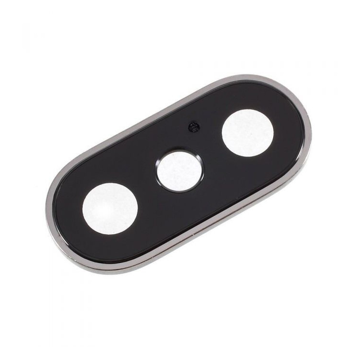 Tapa de lente de cámara trasera para iPhone X, blanco