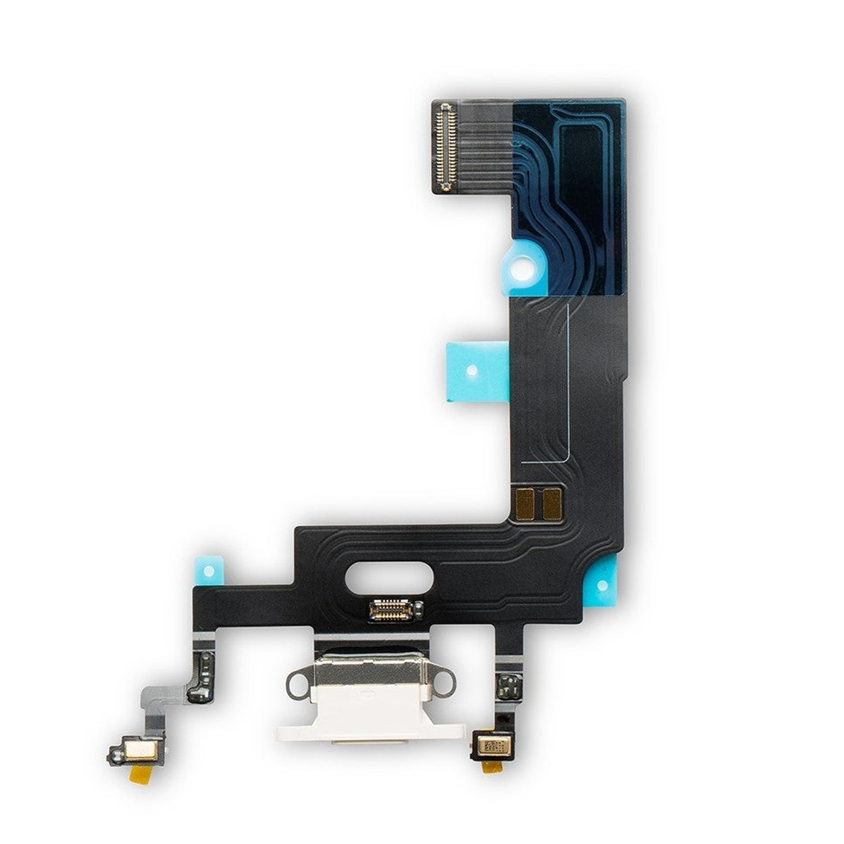 Cable flex con conector de dock para iPhone XR, blanco