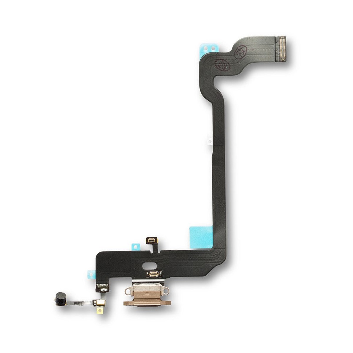 Cable flex de puerto de carga para iPhone XS, dorado