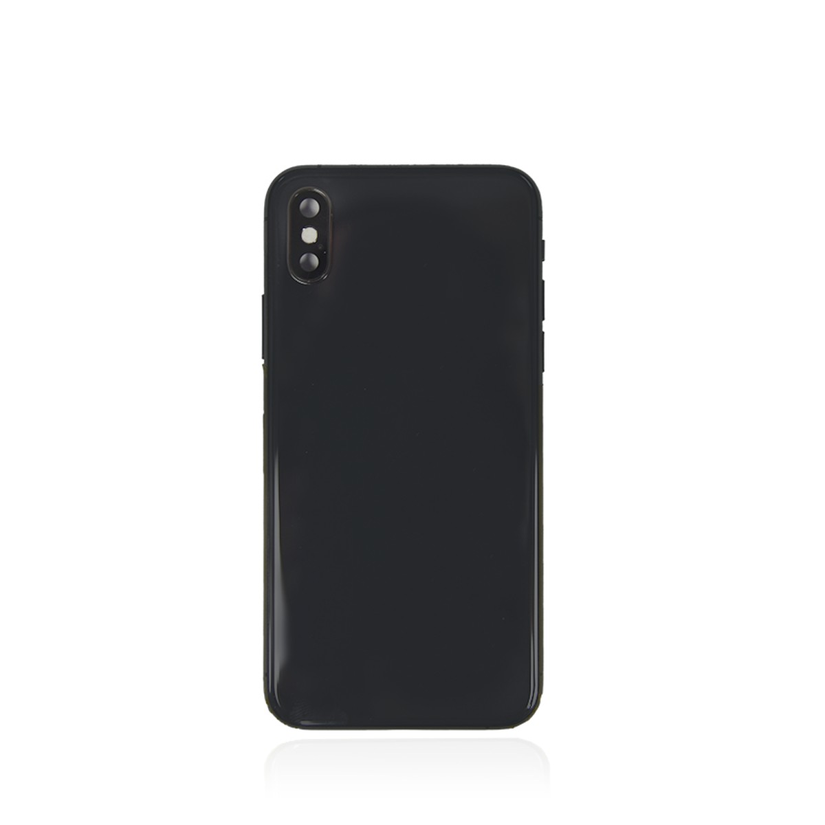 Conjunto de chasis y carcasa trasera con piezas pequeñas preinstaladas para iPhone XS, gris espacial — imagen 3