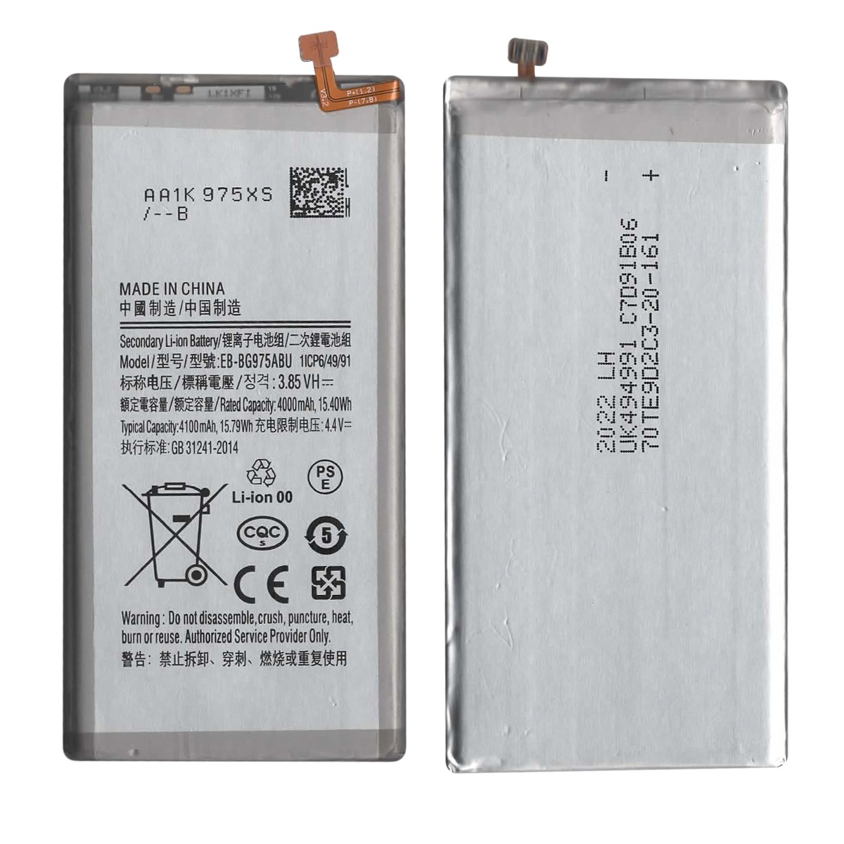 Batería para Galaxy S10+, G975