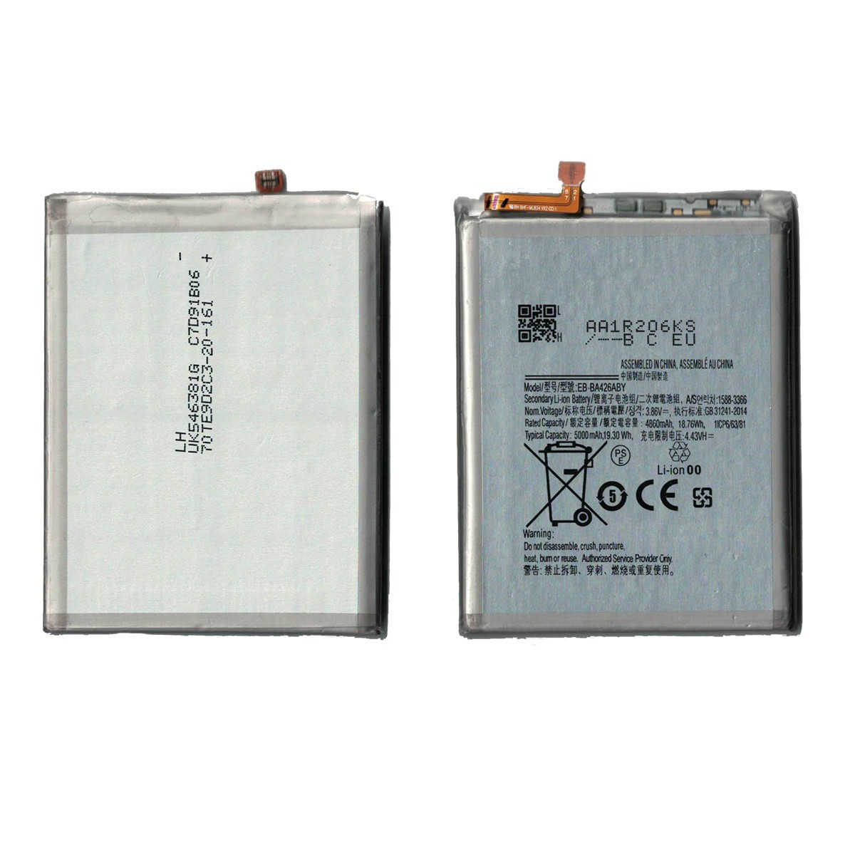 Batería para Galaxy A32 5G / A42 5G / A72 4G / A72 5G, A326 / A426 / A725 / A726