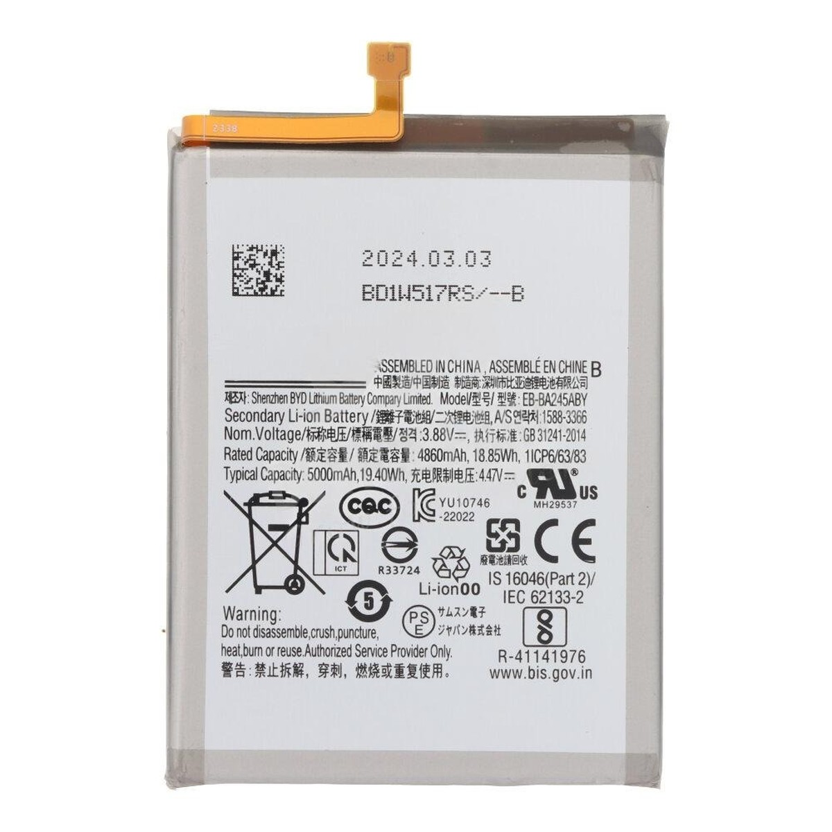 Batería para Galaxy A24, A245