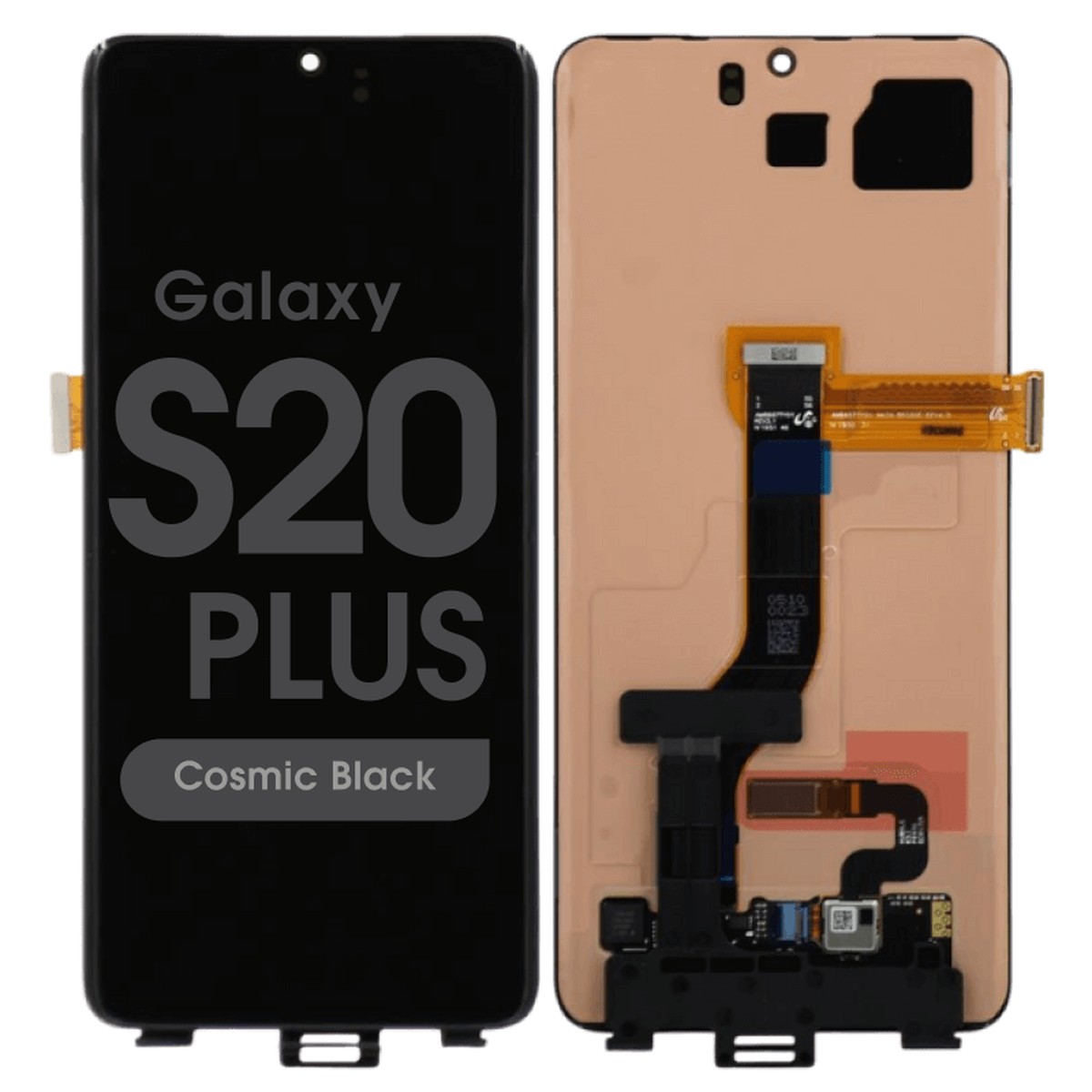 Pantalla OLED con táctil sin marco Service Pack para Galaxy S20 Plus (G985), Cosmic Black