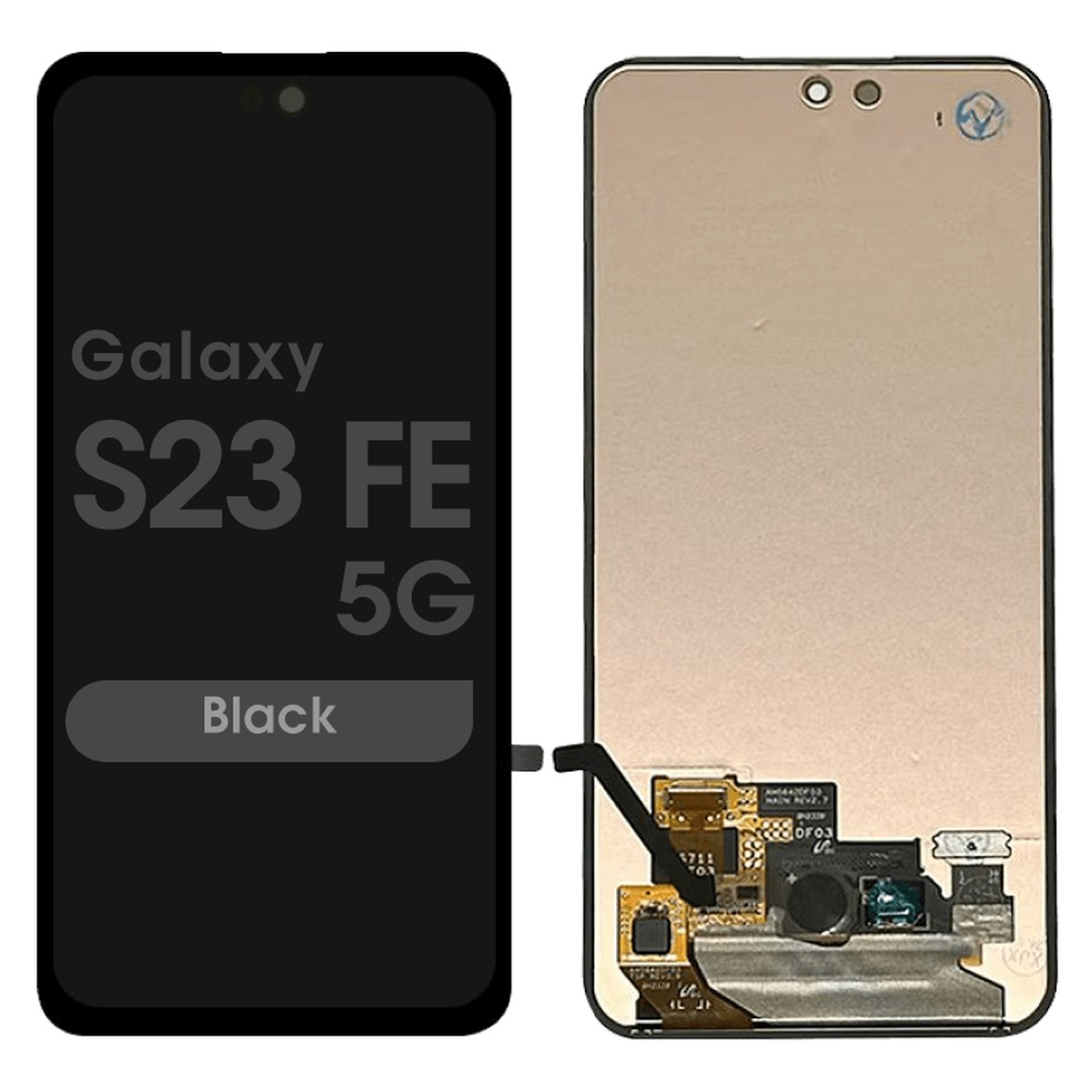 Pantalla OLED con táctil sin marco Service Pack para Galaxy S23 FE 5G (S711), Black
