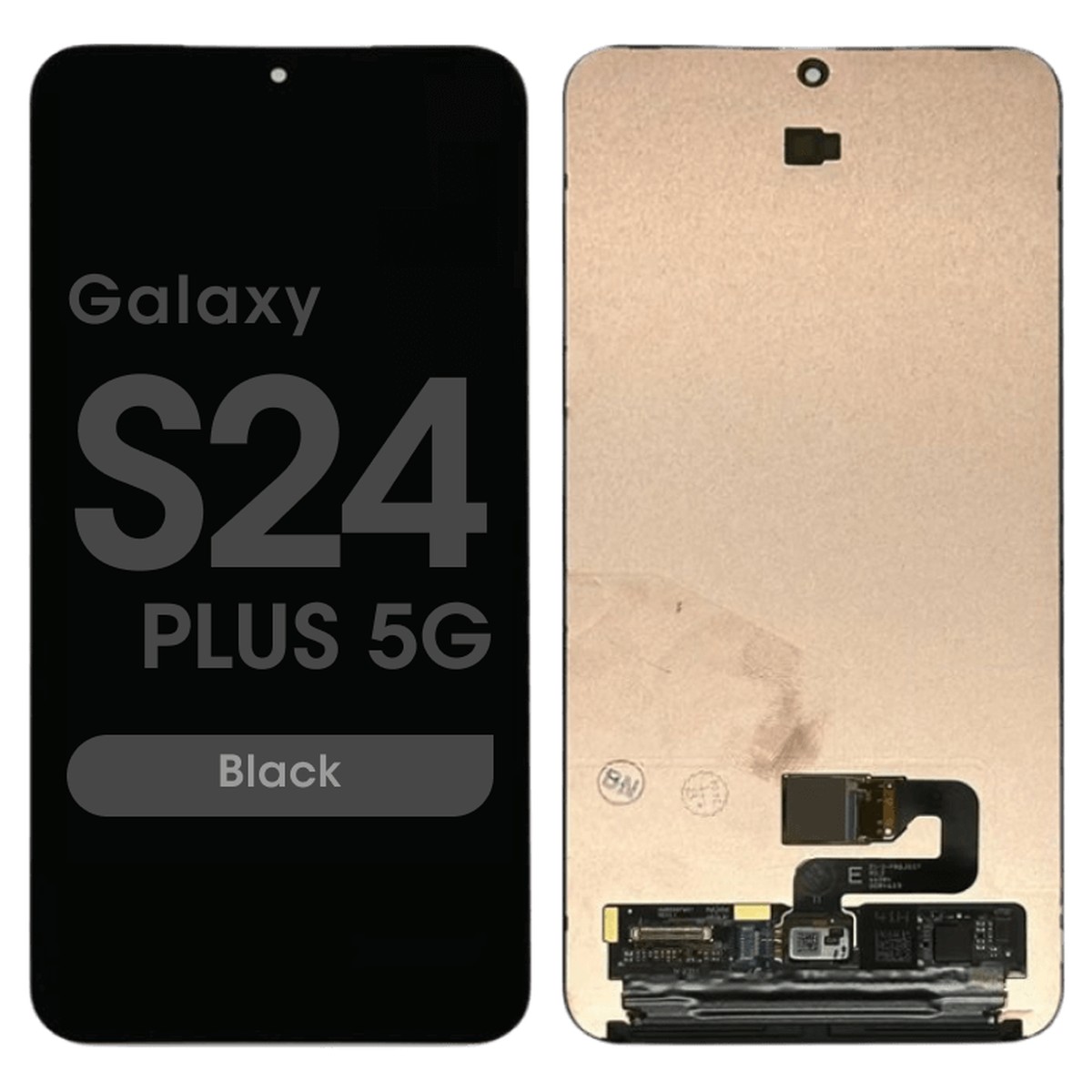 Pantalla OLED con táctil sin marco Service Pack para Galaxy S24 Plus 5G (S926), Black