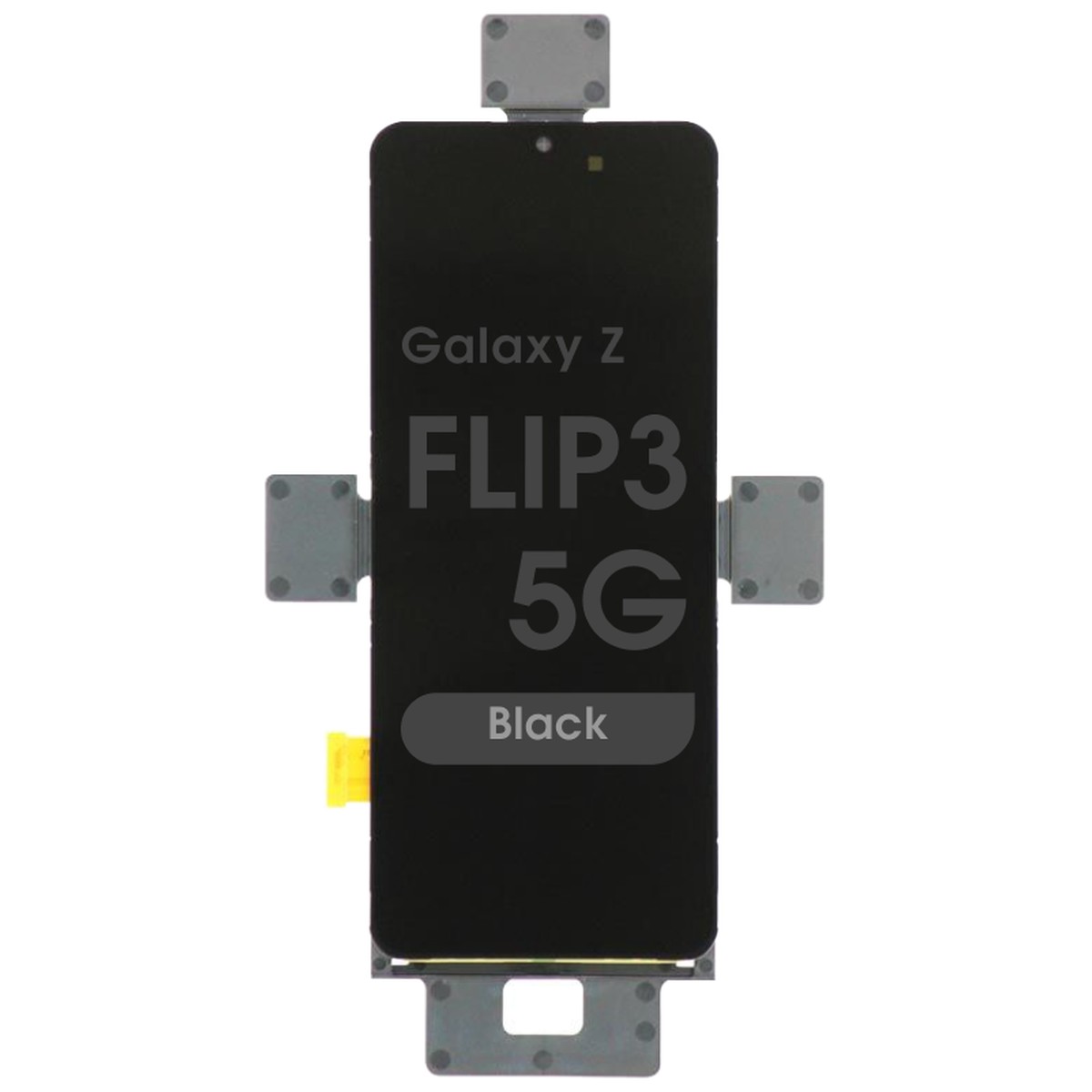 Pantalla OLED con táctil sin marco Service Pack para Galaxy Z Flip3 5G (F711), Main Screen