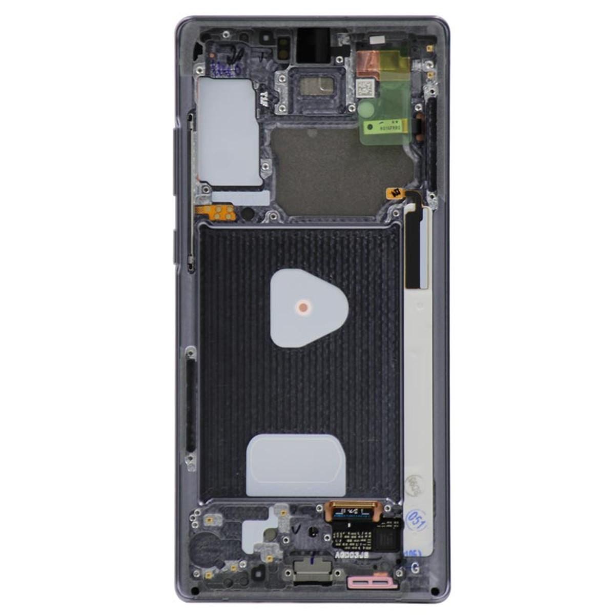 Pantalla OLED con táctil + marco Service Pack para Galaxy Note 20 5G (N980), Mystic Gray — imagen 3