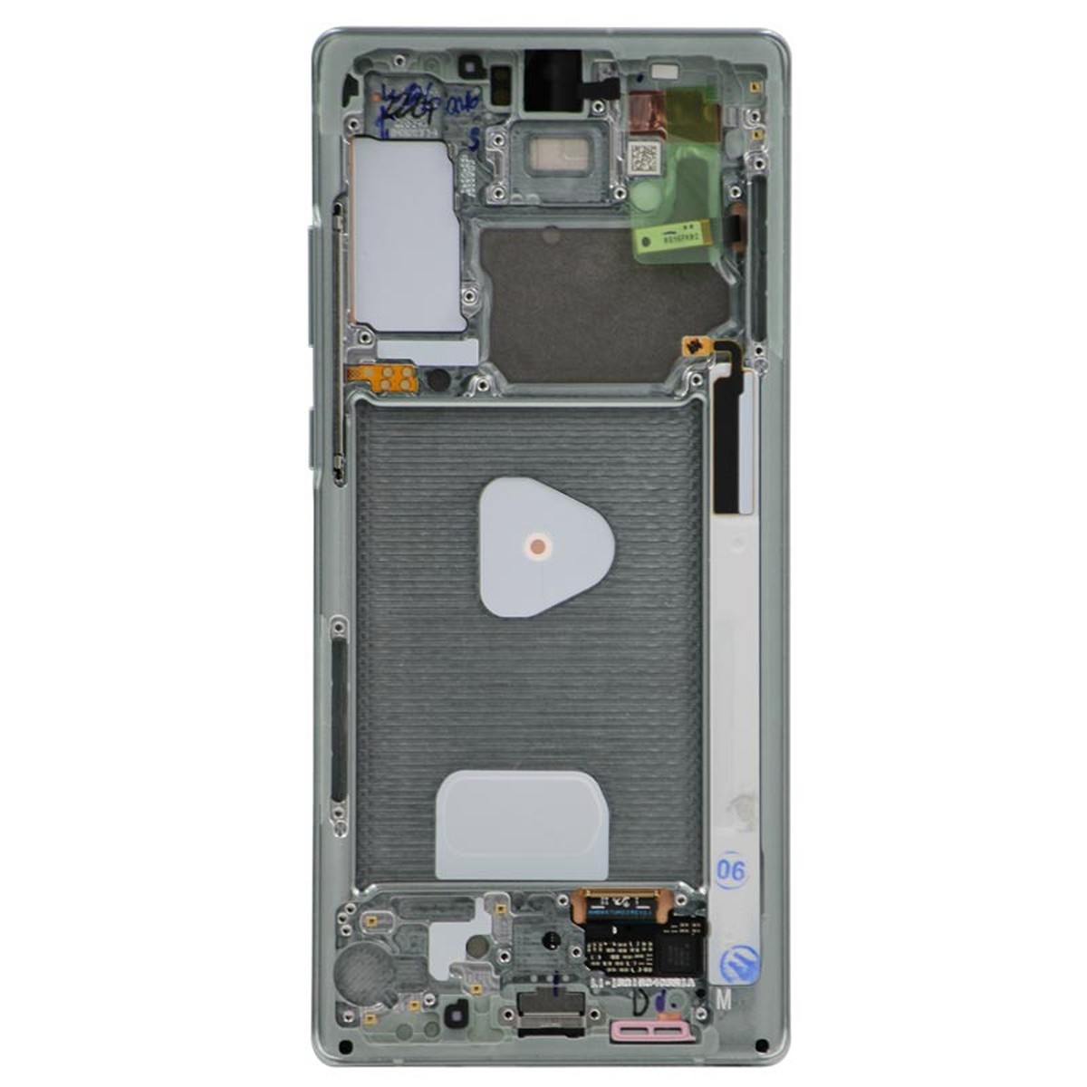 Pantalla OLED con táctil + marco Service Pack para Galaxy Note 20 5G (N980), Mystic Green — imagen 3