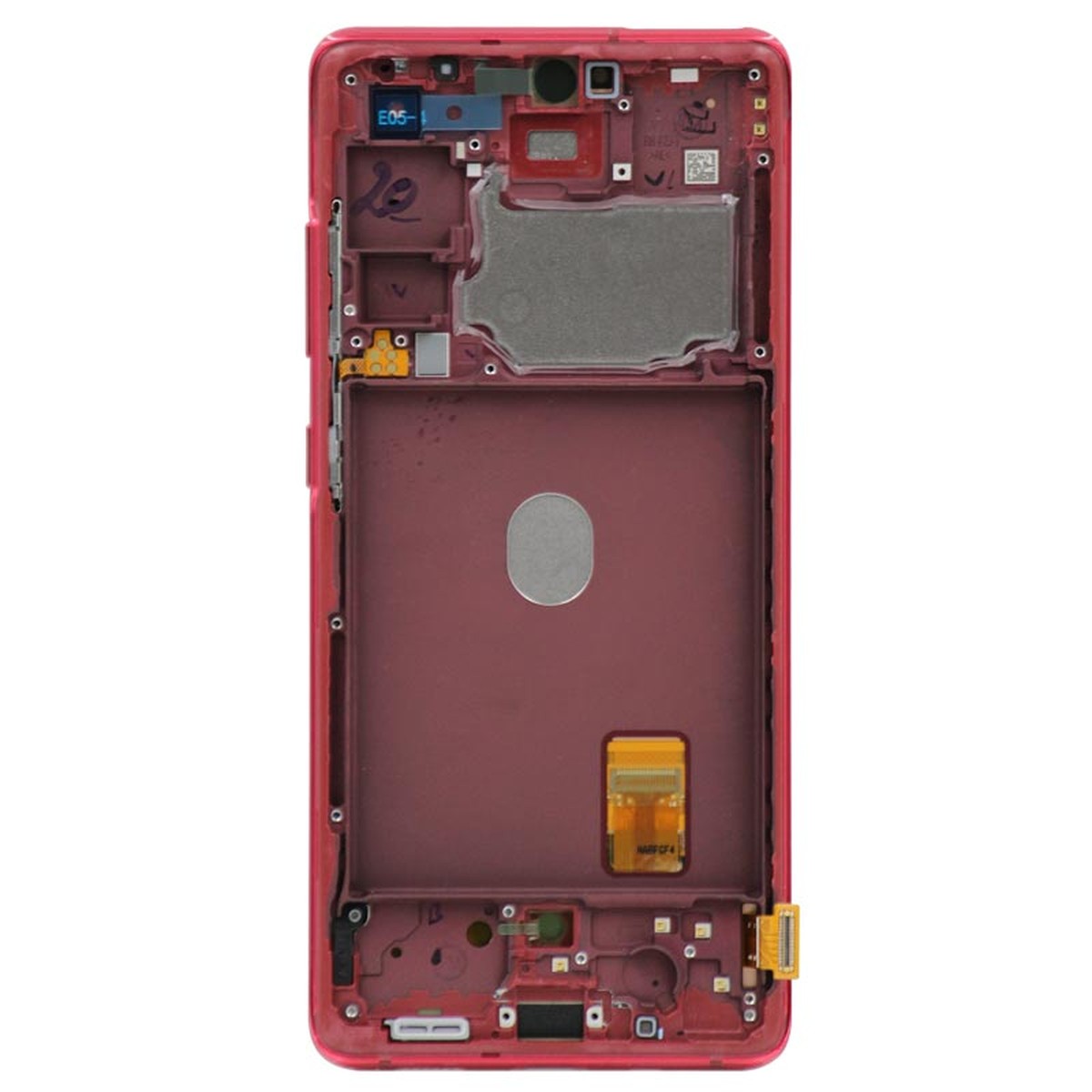 Pantalla OLED con táctil + marco Service Pack para Galaxy S20 FE 5G (G780/G781), Cloud Red — imagen 3