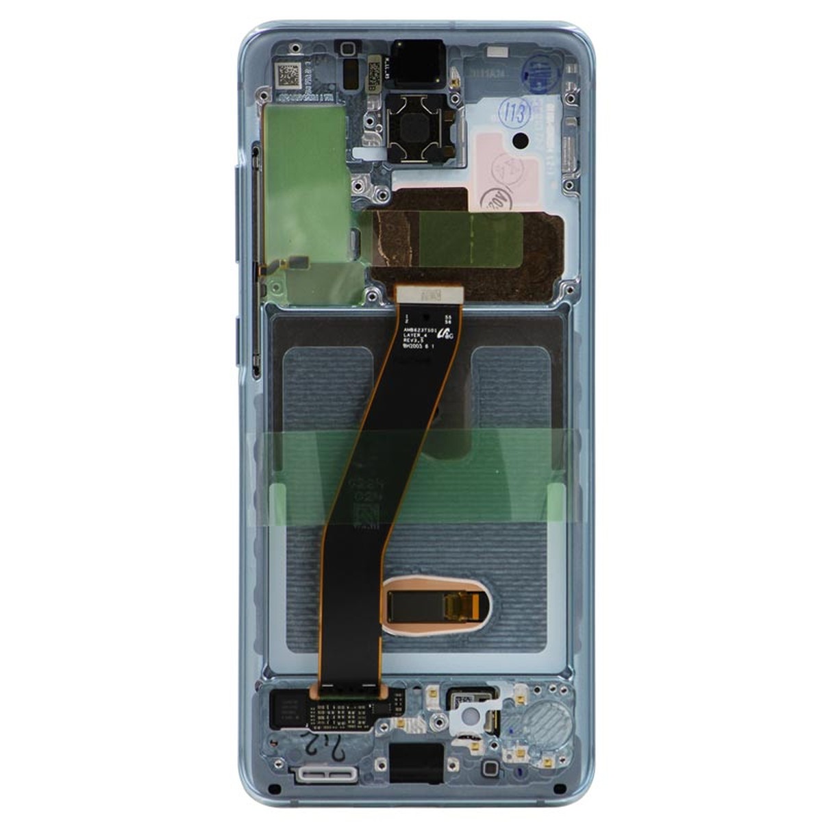 Pantalla OLED con táctil + marco Service Pack para Galaxy S20 (G980), Todas las operadoras excepto Verizon 5G UW, Cloud Blue — imagen 3