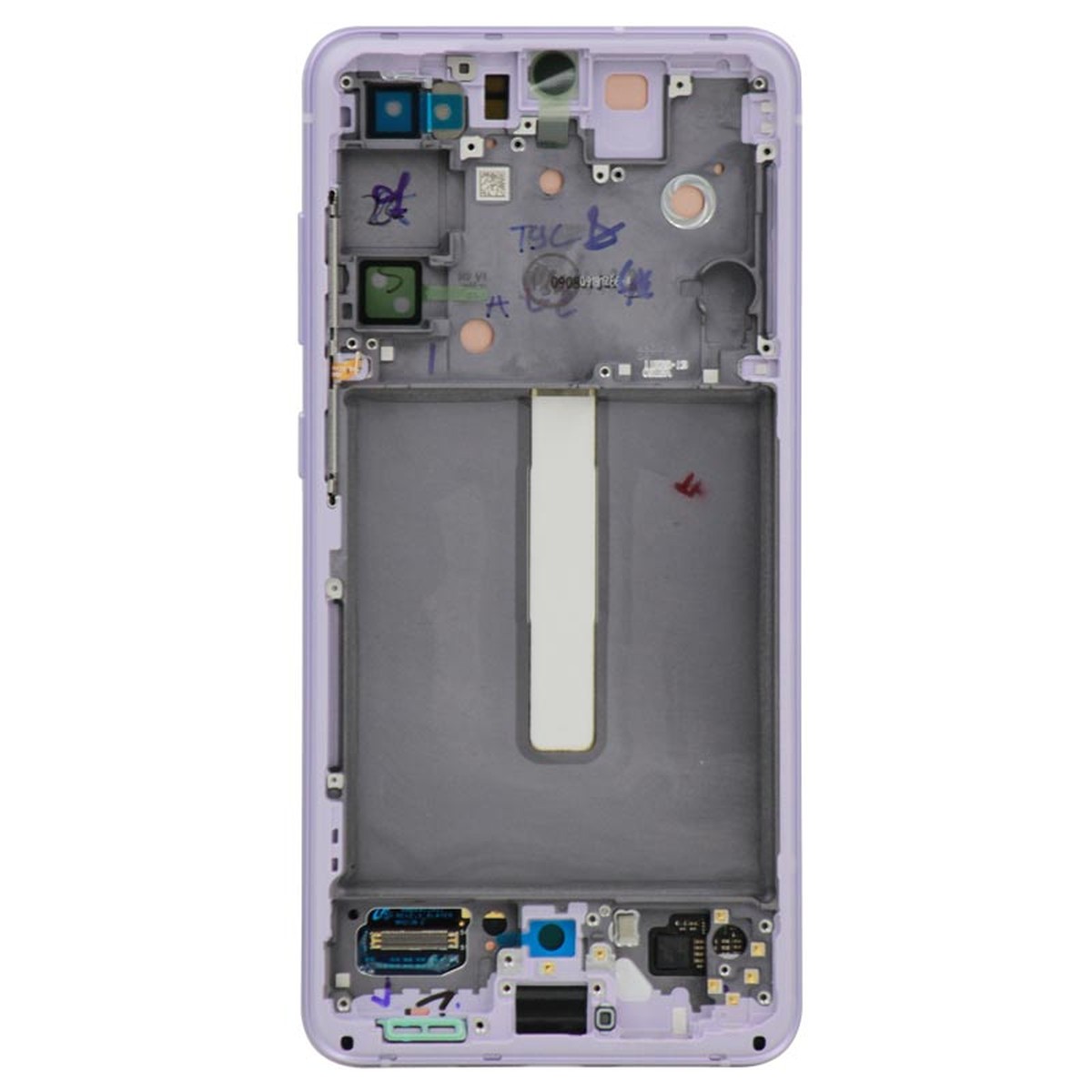 Pantalla OLED con táctil + marco Service Pack para Galaxy S21 FE 5G (G990), Versión US / Internacional, Lavender — imagen 3
