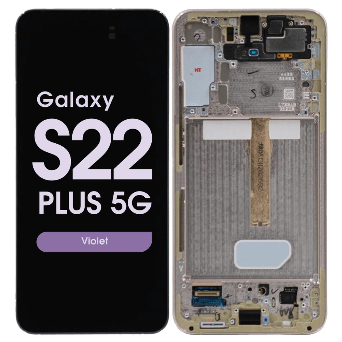 Pantalla OLED con táctil + marco Service Pack para Galaxy S22 Plus 5G (S906), Violet