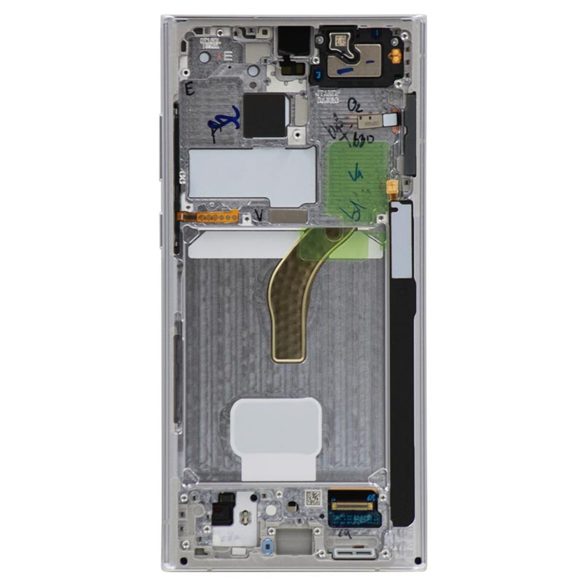 Pantalla OLED con táctil + marco Service Pack para Galaxy S22 Ultra 5G (S908), White — imagen 3