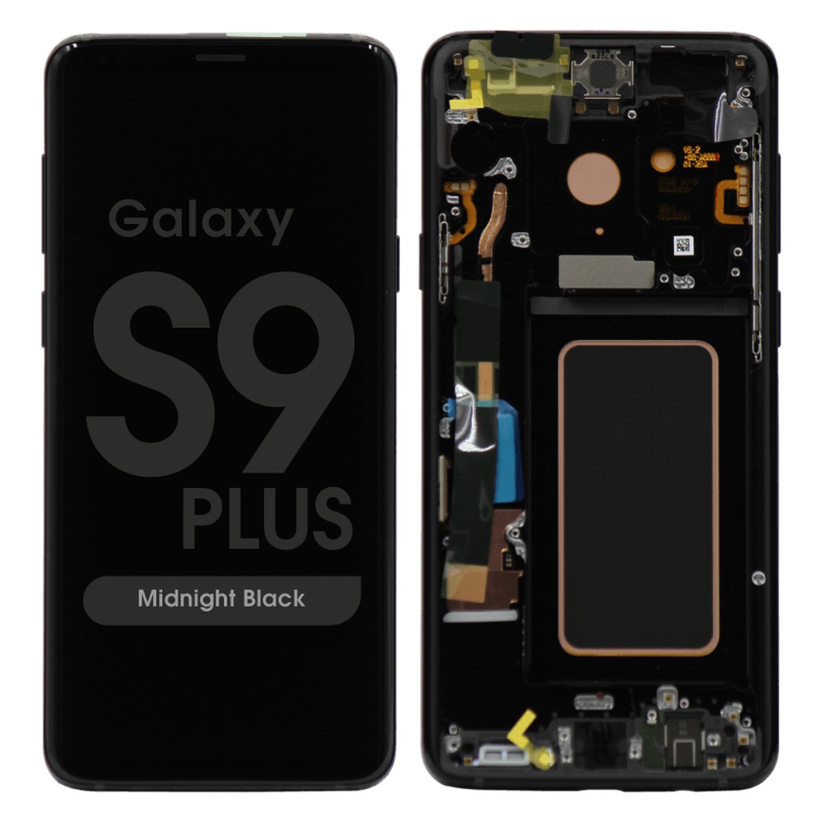 Pantalla OLED con táctil + marco Service Pack para Galaxy S9 Plus (G965), Midnight Black