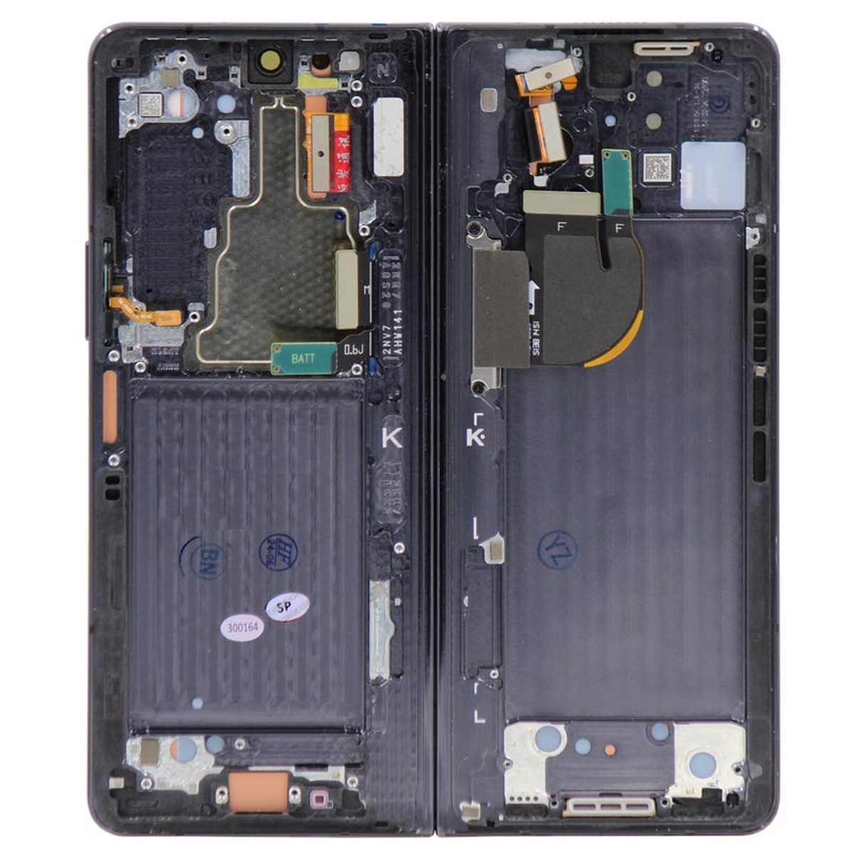 Pantalla OLED con táctil + marco Service Pack para Galaxy Z Fold 5 5G (F946), Phantom Black — imagen 2
