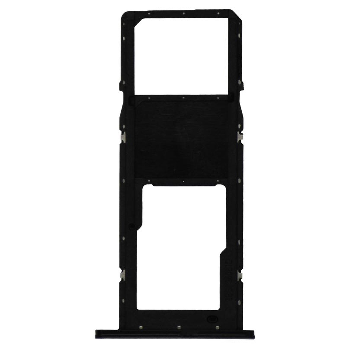 Bandeja SIM simple para Galaxy A02s, A025 / 2020 / Black — imagen 2
