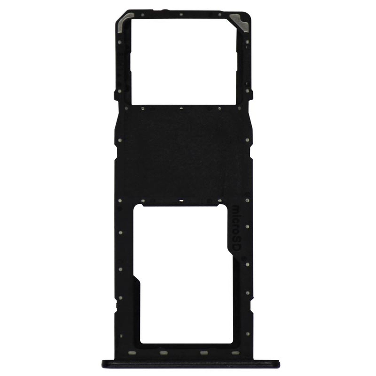 Bandeja SIM simple para Galaxy A11 (A115), Black