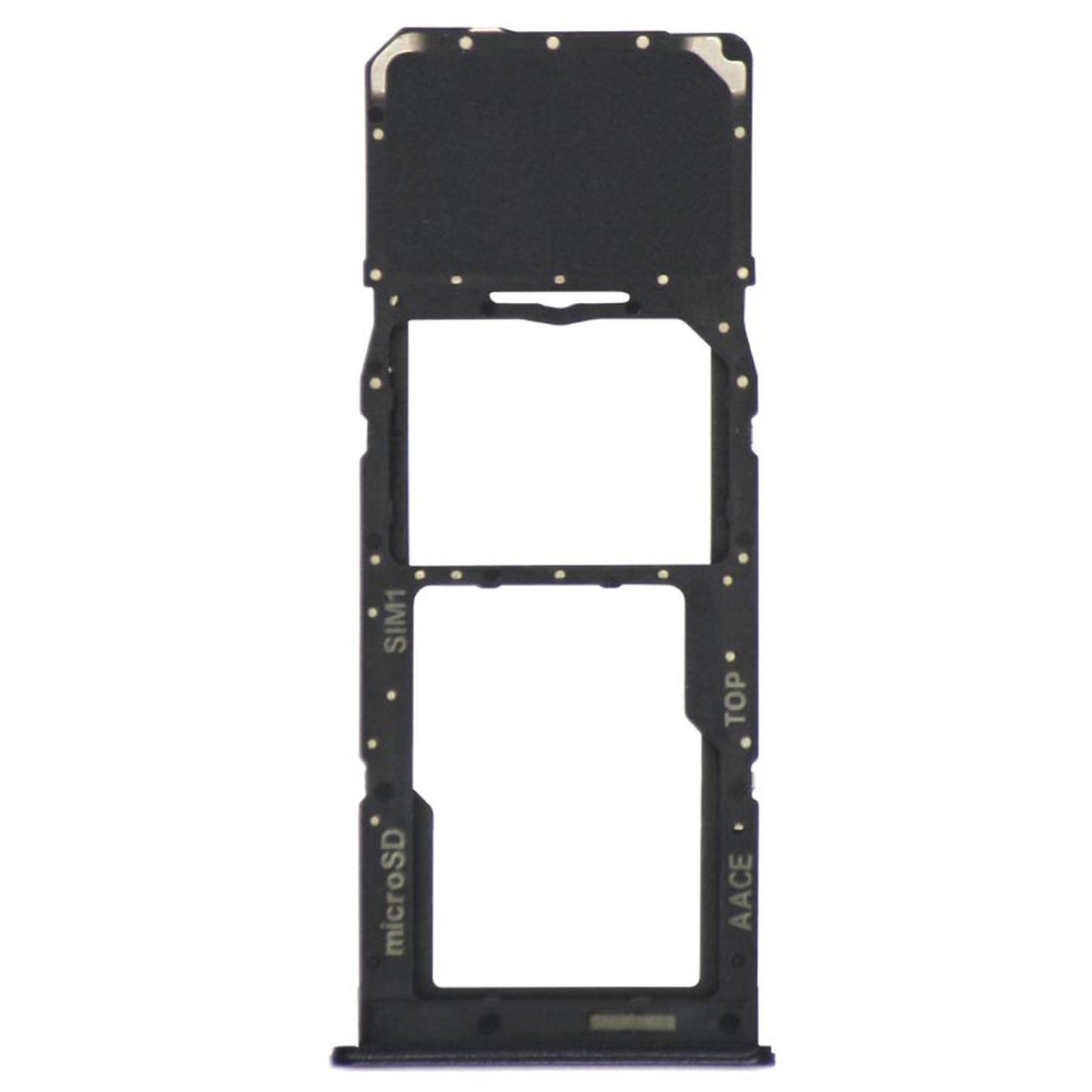 Bandeja SIM simple para Galaxy A13, A135 / 2022 / Black