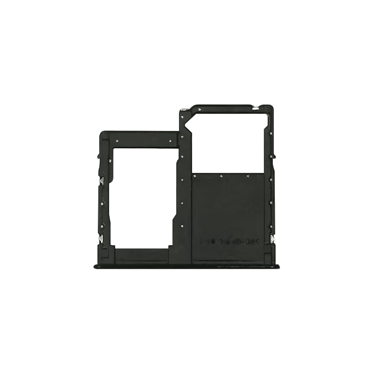 Bandeja SIM simple para Galaxy A31, A315 / 2020 / Prism Crush Black